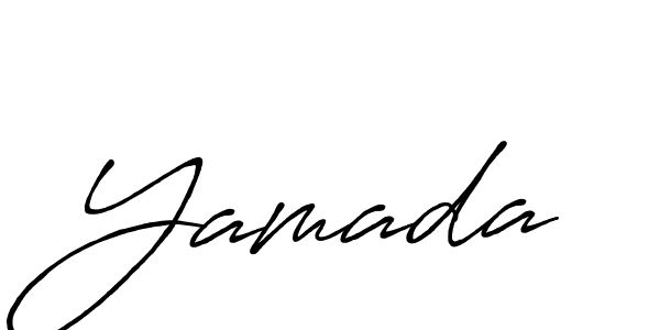 Yamada stylish signature style. Best Handwritten Sign (Antro_Vectra_Bolder) for my name. Handwritten Signature Collection Ideas for my name Yamada. Yamada signature style 7 images and pictures png
