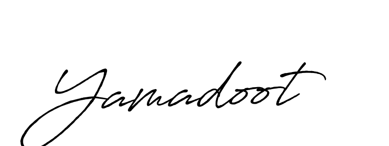 Yamadoot stylish signature style. Best Handwritten Sign (Antro_Vectra_Bolder) for my name. Handwritten Signature Collection Ideas for my name Yamadoot. Yamadoot signature style 7 images and pictures png