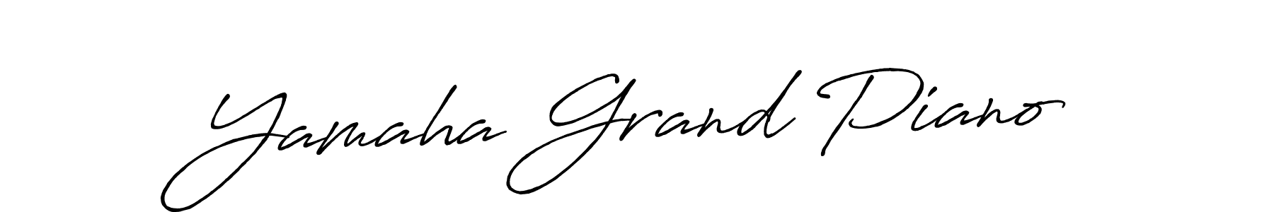 Antro_Vectra_Bolder is a professional signature style that is perfect for those who want to add a touch of class to their signature. It is also a great choice for those who want to make their signature more unique. Get Yamaha Grand Piano name to fancy signature for free. Yamaha Grand Piano signature style 7 images and pictures png