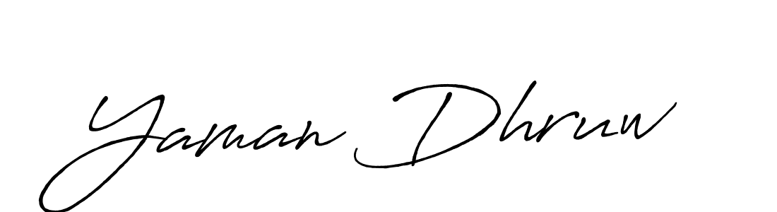 Make a beautiful signature design for name Yaman Dhruw. Use this online signature maker to create a handwritten signature for free. Yaman Dhruw signature style 7 images and pictures png