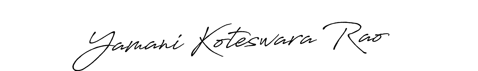 How to Draw Yamani Koteswara Rao signature style? Antro_Vectra_Bolder is a latest design signature styles for name Yamani Koteswara Rao. Yamani Koteswara Rao signature style 7 images and pictures png