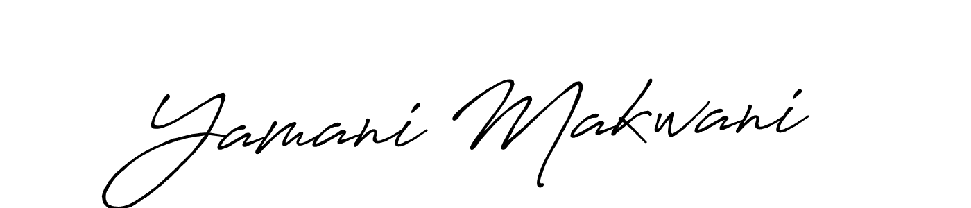 Antro_Vectra_Bolder is a professional signature style that is perfect for those who want to add a touch of class to their signature. It is also a great choice for those who want to make their signature more unique. Get Yamani Makwani name to fancy signature for free. Yamani Makwani signature style 7 images and pictures png
