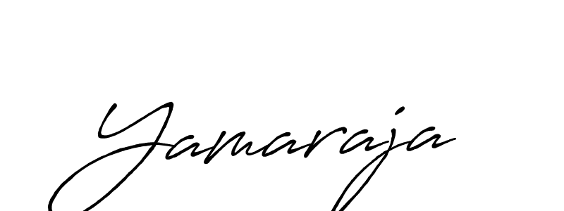 Also we have Yamaraja name is the best signature style. Create professional handwritten signature collection using Antro_Vectra_Bolder autograph style. Yamaraja signature style 7 images and pictures png