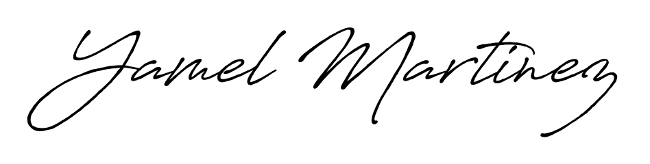 The Antro_Vectra_Bolder font transforms the name Yamel Martinez into an executive sign with sharp precision and distinguished character. Yamel Martinez signature style 7 images and pictures png