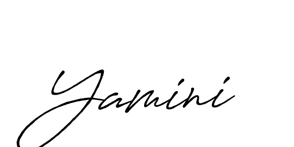 Also You can easily find your signature by using the search form. We will create Yamini name handwritten signature images for you free of cost using Antro_Vectra_Bolder sign style. Yamini signature style 7 images and pictures png