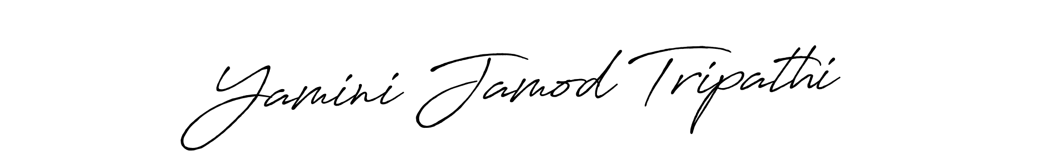 How to Draw Yamini Jamod Tripathi signature style? Antro_Vectra_Bolder is a latest design signature styles for name Yamini Jamod Tripathi. Yamini Jamod Tripathi signature style 7 images and pictures png
