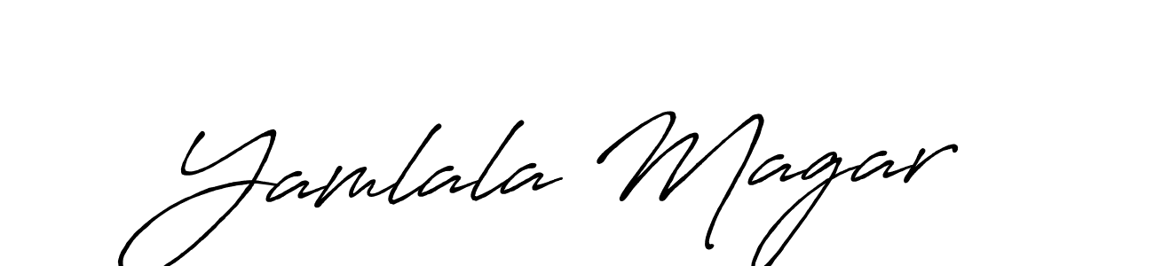 You should practise on your own different ways (Antro_Vectra_Bolder) to write your name (Yamlala Magar) in signature. don't let someone else do it for you. Yamlala Magar signature style 7 images and pictures png