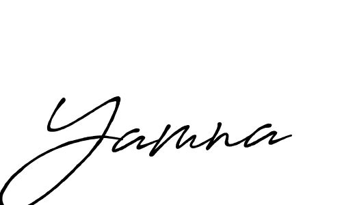 Similarly Antro_Vectra_Bolder is the best handwritten signature design. Signature creator online .You can use it as an online autograph creator for name Yamna. Yamna signature style 7 images and pictures png