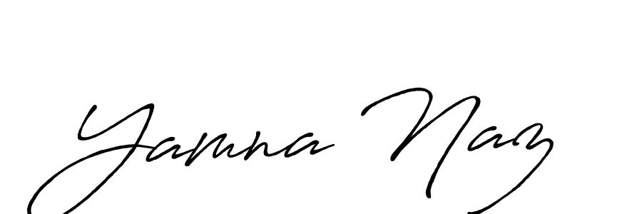 How to make Yamna Naz signature? Antro_Vectra_Bolder is a professional autograph style. Create handwritten signature for Yamna Naz name. Yamna Naz signature style 7 images and pictures png