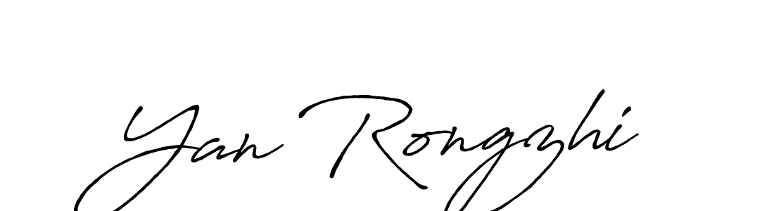 Once you've used our free online signature maker to create your best signature Antro_Vectra_Bolder style, it's time to enjoy all of the benefits that Yan Rongzhi name signing documents. Yan Rongzhi signature style 7 images and pictures png