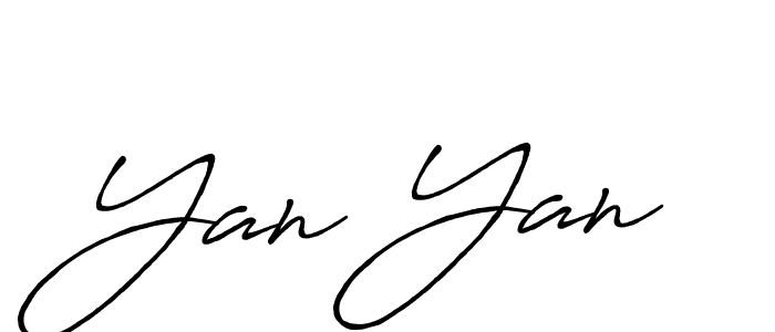 Make a beautiful signature design for name Yan Yan. Use this online signature maker to create a handwritten signature for free. Yan Yan signature style 7 images and pictures png