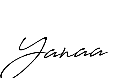 Also we have Yanaa name is the best signature style. Create professional handwritten signature collection using Antro_Vectra_Bolder autograph style. Yanaa signature style 7 images and pictures png