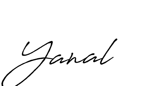 The best way (Antro_Vectra_Bolder) to make a short signature is to pick only two or three words in your name. The name Yanal include a total of six letters. For converting this name. Yanal signature style 7 images and pictures png