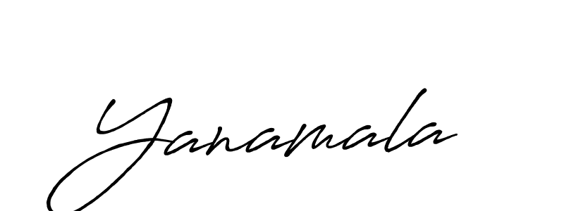 Make a beautiful signature design for name Yanamala. Use this online signature maker to create a handwritten signature for free. Yanamala signature style 7 images and pictures png