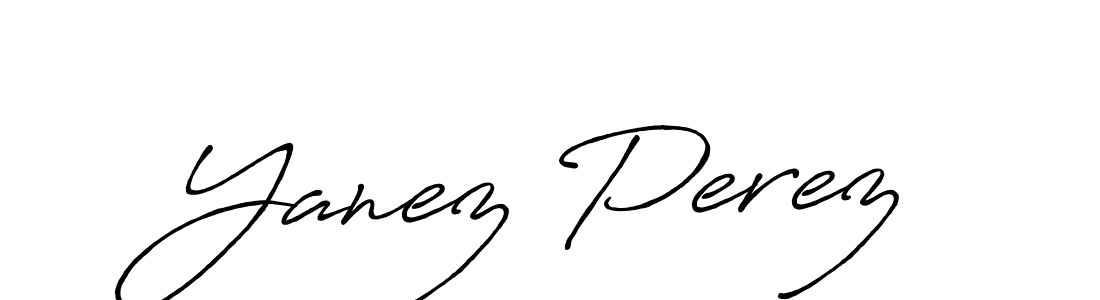 You should practise on your own different ways (Antro_Vectra_Bolder) to write your name (Yanez Perez) in signature. don't let someone else do it for you. Yanez Perez signature style 7 images and pictures png