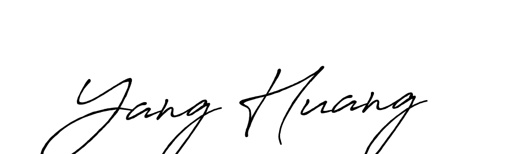 if you are searching for the best signature style for your name Yang Huang. so please give up your signature search. here we have designed multiple signature styles  using Antro_Vectra_Bolder. Yang Huang signature style 7 images and pictures png