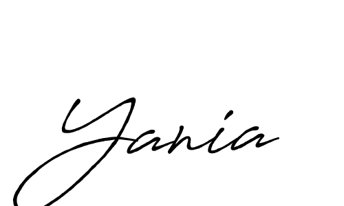 Antro_Vectra_Bolder is a professional signature style that is perfect for those who want to add a touch of class to their signature. It is also a great choice for those who want to make their signature more unique. Get Yania name to fancy signature for free. Yania signature style 7 images and pictures png