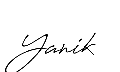 How to Draw Yanik signature style? Antro_Vectra_Bolder is a latest design signature styles for name Yanik. Yanik signature style 7 images and pictures png
