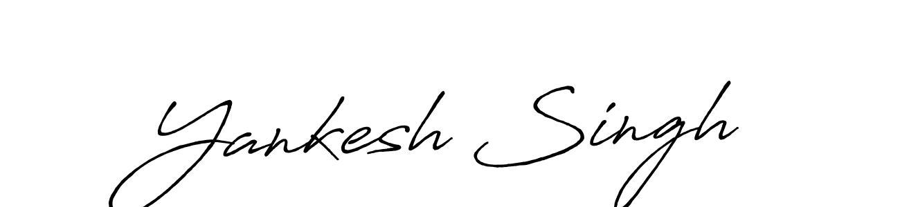 Best and Professional Signature Style for Yankesh Singh. Antro_Vectra_Bolder Best Signature Style Collection. Yankesh Singh signature style 7 images and pictures png