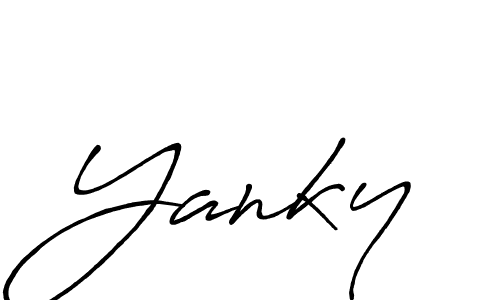 Best and Professional Signature Style for Yanky. Antro_Vectra_Bolder Best Signature Style Collection. Yanky signature style 7 images and pictures png