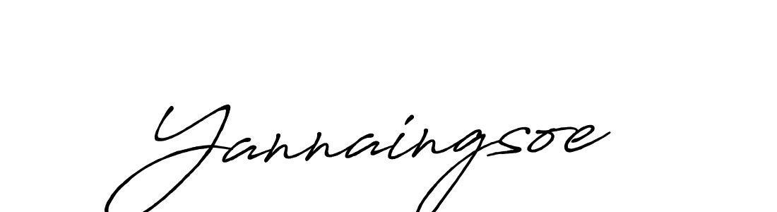 It looks lik you need a new signature style for name Yannaingsoe. Design unique handwritten (Antro_Vectra_Bolder) signature with our free signature maker in just a few clicks. Yannaingsoe signature style 7 images and pictures png