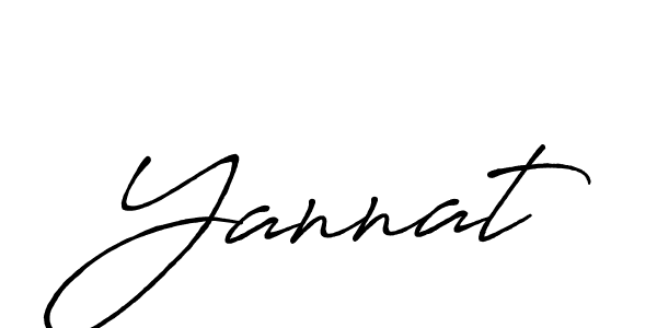 Also we have Yannat name is the best signature style. Create professional handwritten signature collection using Antro_Vectra_Bolder autograph style. Yannat signature style 7 images and pictures png