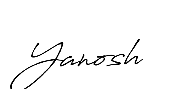 Antro_Vectra_Bolder is a professional signature style that is perfect for those who want to add a touch of class to their signature. It is also a great choice for those who want to make their signature more unique. Get Yanosh name to fancy signature for free. Yanosh signature style 7 images and pictures png