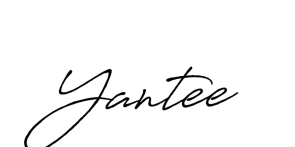 Antro_Vectra_Bolder is a professional signature style that is perfect for those who want to add a touch of class to their signature. It is also a great choice for those who want to make their signature more unique. Get Yantee name to fancy signature for free. Yantee signature style 7 images and pictures png