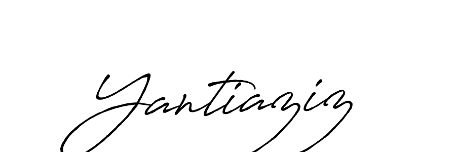 Similarly Antro_Vectra_Bolder is the best handwritten signature design. Signature creator online .You can use it as an online autograph creator for name Yantiaziz. Yantiaziz signature style 7 images and pictures png