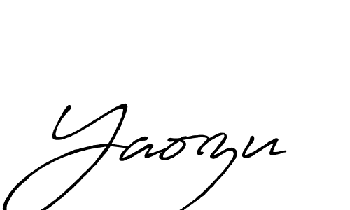 Also we have Yaozu name is the best signature style. Create professional handwritten signature collection using Antro_Vectra_Bolder autograph style. Yaozu signature style 7 images and pictures png