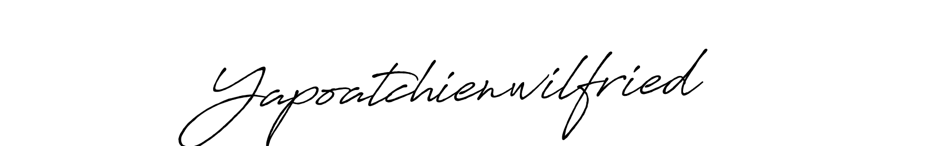 Make a beautiful signature design for name Yapoatchienwilfried. Use this online signature maker to create a handwritten signature for free. Yapoatchienwilfried signature style 7 images and pictures png