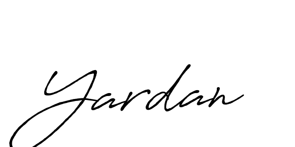 Yardan stylish signature style. Best Handwritten Sign (Antro_Vectra_Bolder) for my name. Handwritten Signature Collection Ideas for my name Yardan. Yardan signature style 7 images and pictures png