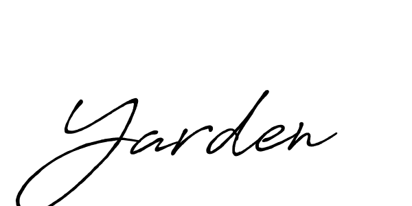 It looks lik you need a new signature style for name Yarden. Design unique handwritten (Antro_Vectra_Bolder) signature with our free signature maker in just a few clicks. Yarden signature style 7 images and pictures png