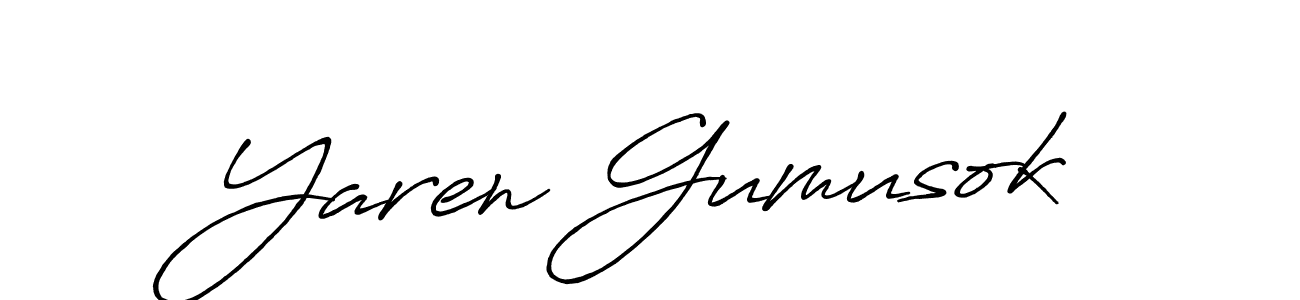 You can use this online signature creator to create a handwritten signature for the name Yaren Gumusok. This is the best online autograph maker. Yaren Gumusok signature style 7 images and pictures png