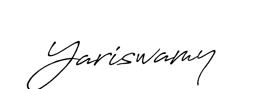 Make a beautiful signature design for name Yariswamy. Use this online signature maker to create a handwritten signature for free. Yariswamy signature style 7 images and pictures png