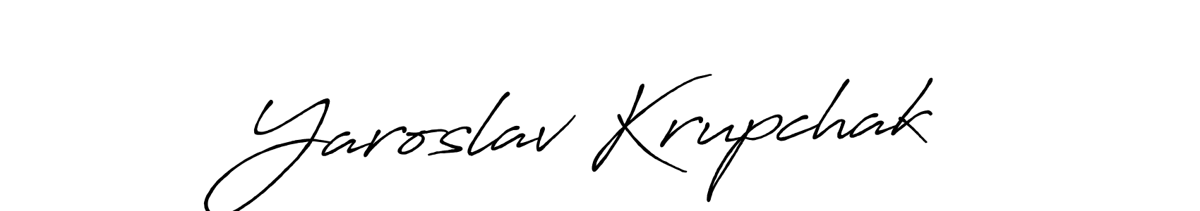 Also You can easily find your signature by using the search form. We will create Yaroslav Krupchak name handwritten signature images for you free of cost using Antro_Vectra_Bolder sign style. Yaroslav Krupchak signature style 7 images and pictures png