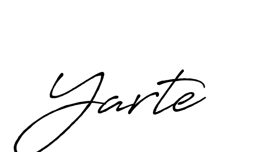 Similarly Antro_Vectra_Bolder is the best handwritten signature design. Signature creator online .You can use it as an online autograph creator for name Yarte. Yarte signature style 7 images and pictures png