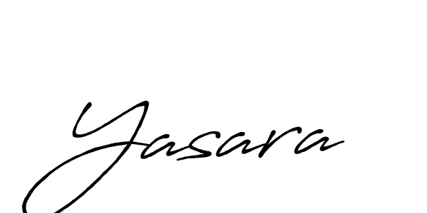 Design your own signature with our free online signature maker. With this signature software, you can create a handwritten (Antro_Vectra_Bolder) signature for name Yasara. Yasara signature style 7 images and pictures png