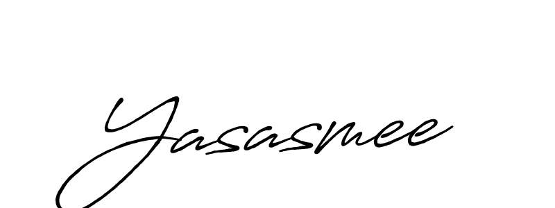 Similarly Antro_Vectra_Bolder is the best handwritten signature design. Signature creator online .You can use it as an online autograph creator for name Yasasmee. Yasasmee signature style 7 images and pictures png