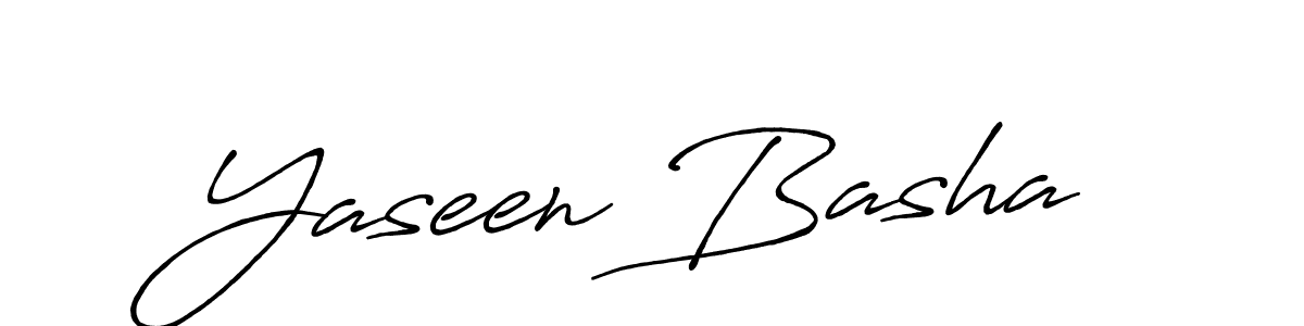 It looks lik you need a new signature style for name Yaseen Basha. Design unique handwritten (Antro_Vectra_Bolder) signature with our free signature maker in just a few clicks. Yaseen Basha signature style 7 images and pictures png