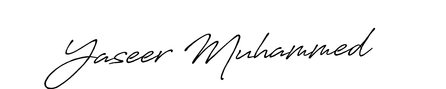 How to Draw Yaseer Muhammed signature style? Antro_Vectra_Bolder is a latest design signature styles for name Yaseer Muhammed. Yaseer Muhammed signature style 7 images and pictures png