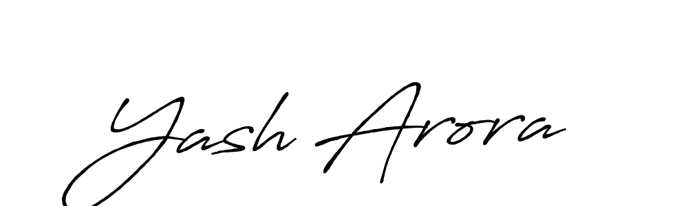 Make a beautiful signature design for name Yash Arora. Use this online signature maker to create a handwritten signature for free. Yash Arora signature style 7 images and pictures png