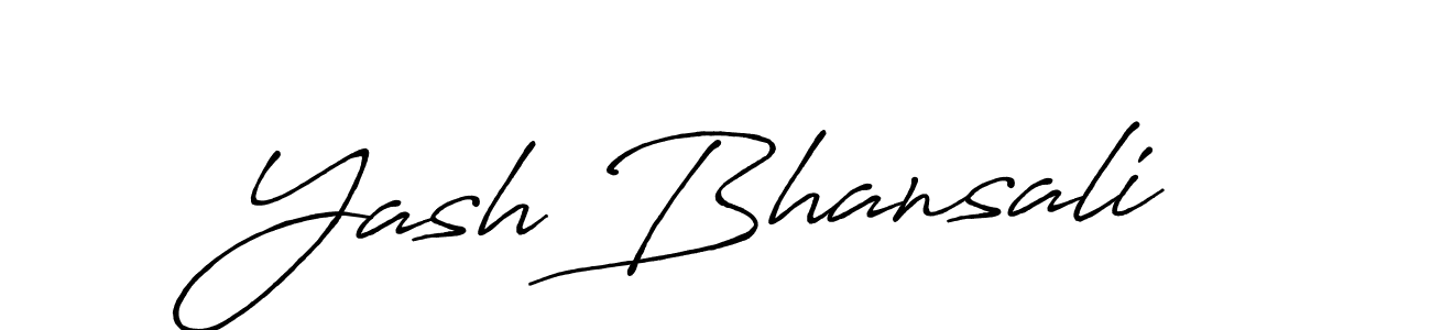 Similarly Antro_Vectra_Bolder is the best handwritten signature design. Signature creator online .You can use it as an online autograph creator for name Yash Bhansali. Yash Bhansali signature style 7 images and pictures png