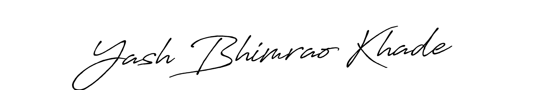 if you are searching for the best signature style for your name Yash Bhimrao Khade. so please give up your signature search. here we have designed multiple signature styles  using Antro_Vectra_Bolder. Yash Bhimrao Khade signature style 7 images and pictures png