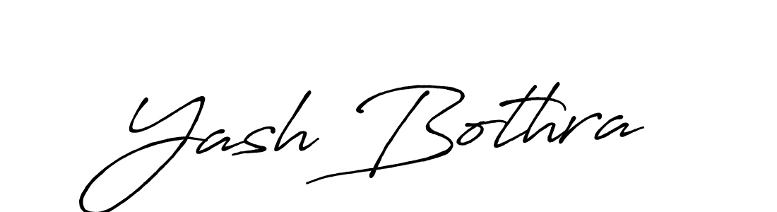 Make a short Yash Bothra signature style. Manage your documents anywhere anytime using Antro_Vectra_Bolder. Create and add eSignatures, submit forms, share and send files easily. Yash Bothra signature style 7 images and pictures png