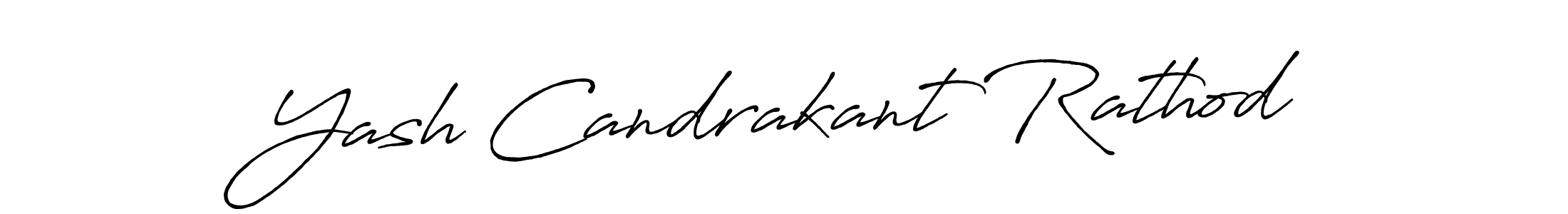 It looks lik you need a new signature style for name Yash Candrakant Rathod. Design unique handwritten (Antro_Vectra_Bolder) signature with our free signature maker in just a few clicks. Yash Candrakant Rathod signature style 7 images and pictures png
