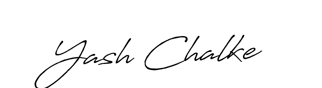 How to Draw Yash Chalke signature style? Antro_Vectra_Bolder is a latest design signature styles for name Yash Chalke. Yash Chalke signature style 7 images and pictures png