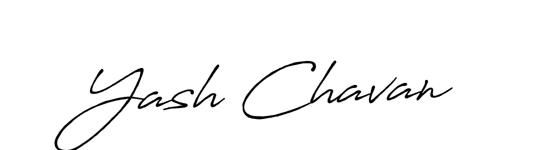 Antro_Vectra_Bolder is a professional signature style that is perfect for those who want to add a touch of class to their signature. It is also a great choice for those who want to make their signature more unique. Get Yash Chavan name to fancy signature for free. Yash Chavan signature style 7 images and pictures png