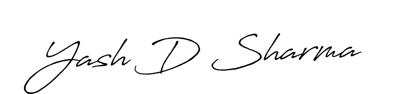 Best and Professional Signature Style for Yash D Sharma. Antro_Vectra_Bolder Best Signature Style Collection. Yash D Sharma signature style 7 images and pictures png