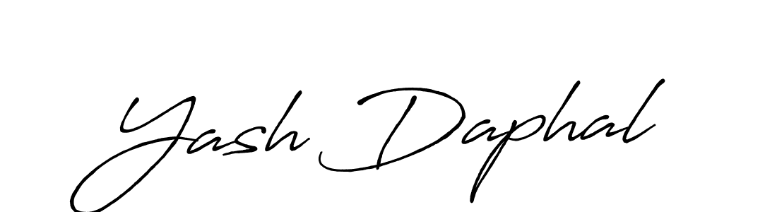 You should practise on your own different ways (Antro_Vectra_Bolder) to write your name (Yash Daphal) in signature. don't let someone else do it for you. Yash Daphal signature style 7 images and pictures png